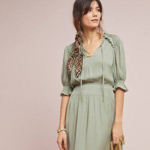 Anthropologie / Current Air Cape May Midi Dress XS